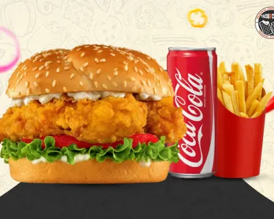 Menu Burger Chicken Farmer